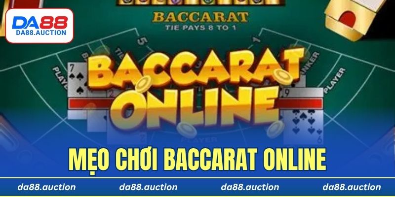 mẹo chơi Baccarat online